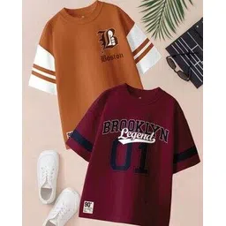 codez Boys Oversized Fit Typographic T-shirt-picture-42