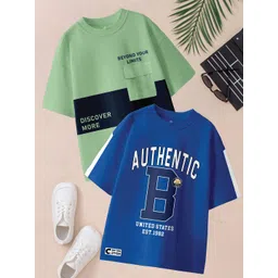 CODEZ Boys Printed Round Neck Short Sleeve Tshirts-picture-10