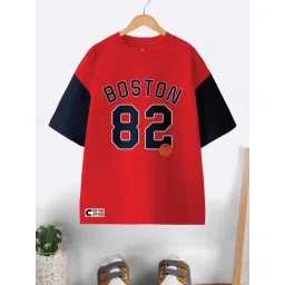 Codez Boys Red Printed T-Shirt-picture-48