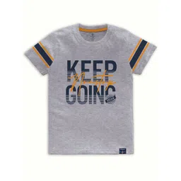 CODEZ Boys Typography Printed Cotton T-shirt-picture-34