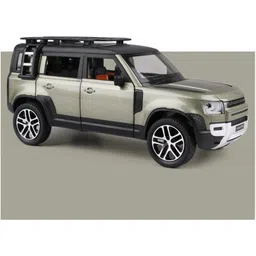 coelon 1:24 Diecast Metal Model Car Land Rover Defender Toy Car For Kid Sound and Light-picture-35