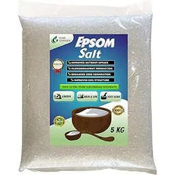 COIR GARDEN - Epsom Salt for Plants (5 KG) | Contains Magnesium Sulfur | Organic Fertilizer | Prevents Yellowing of Leaves | Plant Growth Supplement for Flowering, Vegetables and Fruits-picture-25