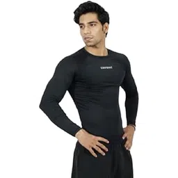 coitonic Men Compression Full Sleeves Round Neck T-Shirt for Gym and Sports Wear-picture-54