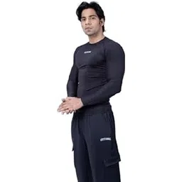 COITONIC Men's Full Sleeve Compression T-Shirt - Athletic Base Layer for Gym, Sports & Fitness Training-picture-55