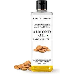 Cold Pressed Almond Oil for Baby Hair & Skin Massage | Pure & 100% Natural | Prevents Diaper Rash, Dryness & Dull Skin | Certified Organic (200 ML)-picture-20