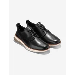 Cole Haan Men ORIGINALGRAND ENERGYWEAVE PLAIN TOE Black Derby Shoes-picture-16