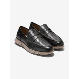Cole Haan Men ZEROGRAND REMASTERED PENNY Black Loafers-picture-19