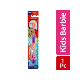 Colgate Kids Barbie Toothbrush- Extra Soft with Tongue Cleaner - 5 + Years-picture-17