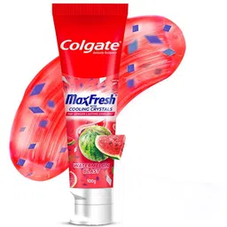 MaxFresh Watermelon Blast Gel paste with Cooling Crystals Ultrafreeze Technology Toothpaste-image-41