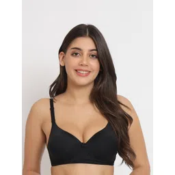 College Girl Full Coverage Heavily Padded Seamless Cotton Push-Up Bra With All Day Comfort-picture-16