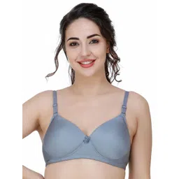 College Girl Full Coverage Lightly Padded Cut and Sew T-Shirt Bra-picture-14