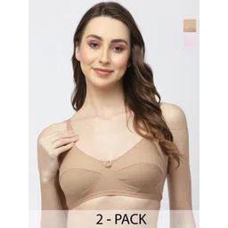 College Girl Pack Of 2 Full Coverage Cotton Everyday Bra With All Day Comfort-picture-29