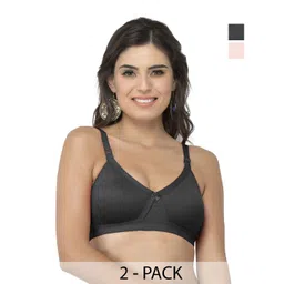 College Girl Pack Of 2 Full Coverage Lightly Padded Bra-picture-41