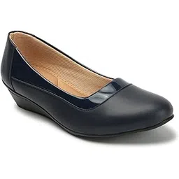 colo Casual and Formal, Comfortable Stylish Solid Wedge Heel Slip-On Bellies & Ballerinas for Womens-picture-35