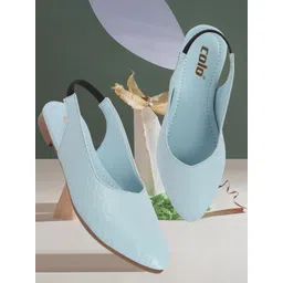 Colo Women Pointed Toe Mules Flats-picture-33