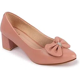 colo Women's Pointed Toe Block Heel Pumps-picture-39