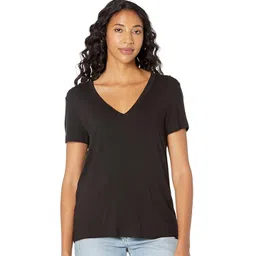 COLOR CAPITAL Relaxed Fit V-Neck T-shirt-picture-20