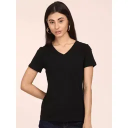 COLOR CAPITAL Relaxed Fit V-Neck T-shirt-picture-31