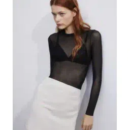 color capital Women Net Round-Neck Bodysuit-picture-14