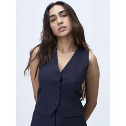 COLOR CAPITAL Women Tailored Slim Fit High-Rise Trousers-picture-14