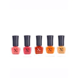 Color Fx Set Of 5 Xprss Vegan Nail Enamels 10 ml Each - Shades 303, 304, 305, 306, 307-image-13