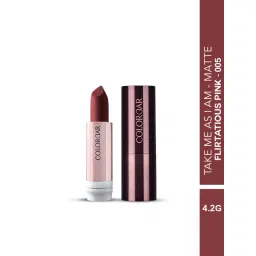 Colorbar Take Me As I Am Matte Refill Lipstick Flirtatious Pink-005 - 4.2 gm-picture-13