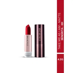 Colorbar Take Me As I Am Matte Refill Lipstick Senorita-001 - 4.2 gm-image-5