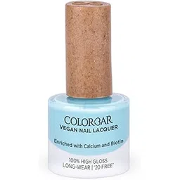 Colorbar Vegan Nail Lacquer - Blu It On, 8ml-picture-10