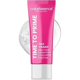 Coloressence Time to Prime Makeup Silk Primer| Makeup Primer for Moisturization| Glow Primer, Lightweight, Non-Greasy| Matte Finish, Blurs Pores| With Vitamin E & Wheatgerm Oil Extracts-picture-39
