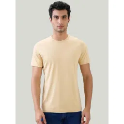 Colorplus Brown Pure Cotton Regular Fit T-Shirt-picture-17