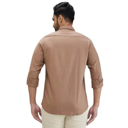 Colorplus Brown Slim Fit Shirt image 2