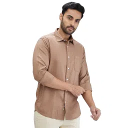 Colorplus Brown Slim Fit Shirt image 4