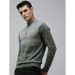 ColorPlus Geometric Pullover Sweater-picture-22