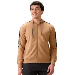 ColorPlus Medium Brown Polycotton Regular Fit Sweatshirt-picture-26
