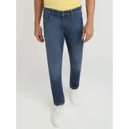 ColorPlus Men Regular Fit Mid-Rise Clean Look Light Fade Non Stretchable Jeans-picture-21