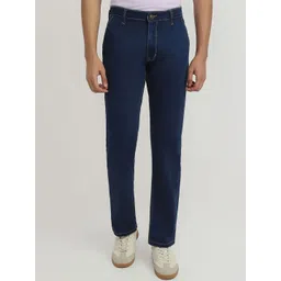 ColorPlus Men Regular Fit Mid-Rise Clean Look Non Stretchable Jeans-picture-17