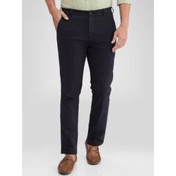 ColorPlus Men Slim Fit Chinos Trousers-picture-10