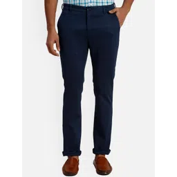 ColorPlus Men Slim Fit Chinos Trousers-picture-19