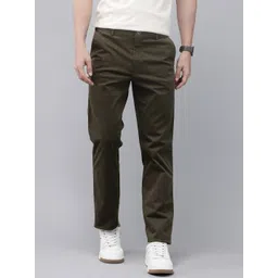 ColorPlus Men Slim Fit Chinos Trousers-picture-15
