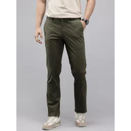 ColorPlus Men Slim Fit Chinos Trousers-picture-17
