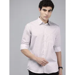 ColorPlus Printed Pure Cotton Casual Shirt-picture-30