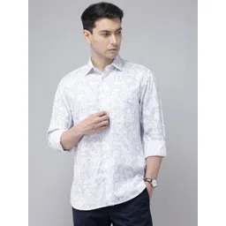 ColorPlus Printed Pure Cotton Casual Shirt-picture-29