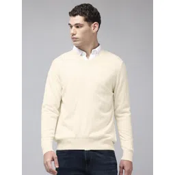 ColorPlus V-Neck Knitted Pullover-picture-27