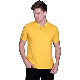 colors & blends Cotton Polo T-Shirts for Men with Chest Pocket-picture-37