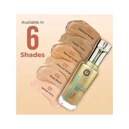 Colors Queen Air Brush Finish Foundation With Primer & Hyaluronic Acid 55ml Rose Blush 02 image 5