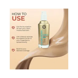 Colors Queen Air Brush Finish Foundation With Primer & Hyaluronic Acid 55ml Rose Blush 02 image 3