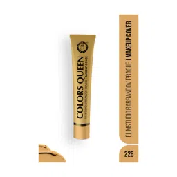 Colors Queen Film Studio Makeup Cover foundation with SPF-30 226 Mocha - 20 gm-picture-37