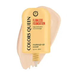 Colors Queen Flawless Makeup Cover Foundation 01 White Ivory - 40 ml-picture-54
