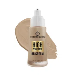 Colors Queen High Coverage Light Weight & Long Wear BB Cream 50g - Medium Beige 06-picture-22
