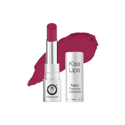 Colors Queen Kiss Lips Non Transfer Lipstick 3 g - Fire Magenta-picture-38